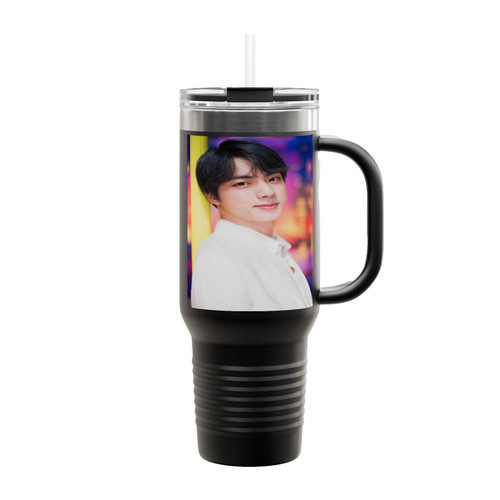Bts Jin Boy With Luv Insulated Travel Mug