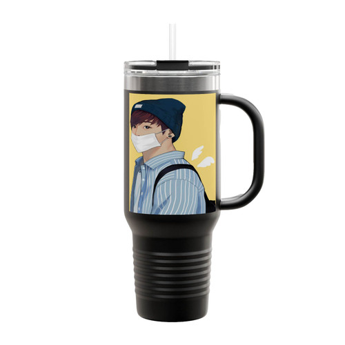 Bts Kim Jong Kook Insulated Travel Mug