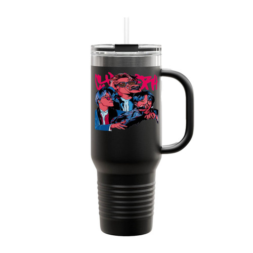 Bts Map Of The Soul 7 Cartoon Insulated Travel Mug
