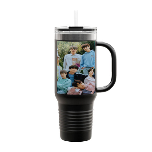 Bts Member Photoshoot Insulated Travel Mug