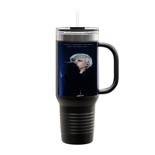 Bts Rapper Suga Insulated Travel Mug