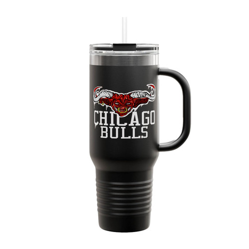Bulls Demon Logo Insulated Travel Mug