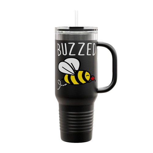 Buzzed Wine Bee Insulated Travel Mug