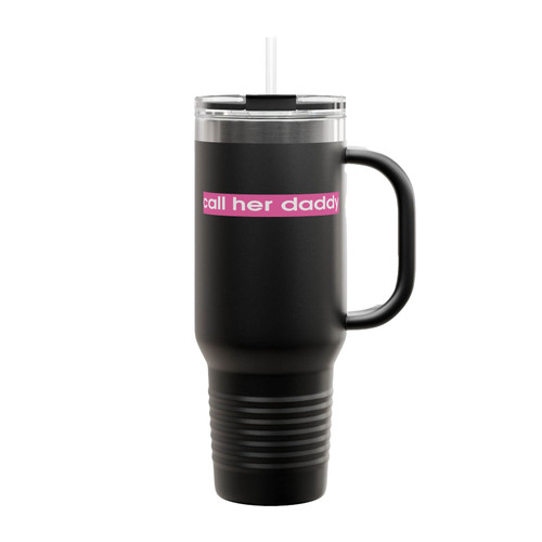 Call Her Daddy Quote Insulated Travel Mug