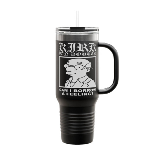 Can I Borrow A Feeling Kirk Van Houten Insulated Travel Mug
