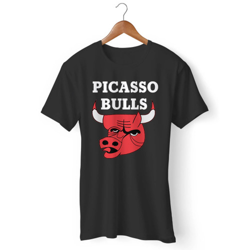 Picasso Bulls Funny Men T Shirt