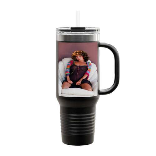Candy Loving Sit On The Sofa Insulated Travel Mug
