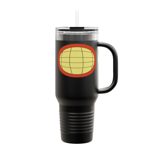 Captain Planet Planeteer Fire Wheeler Insulated Travel Mug