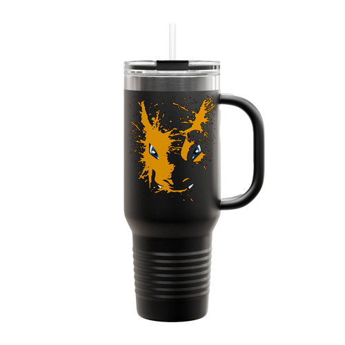 Charizard Pokemon Spatter Insulated Travel Mug