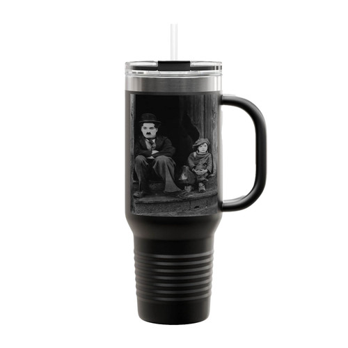 Charlie Chaplin Actor Insulated Travel Mug