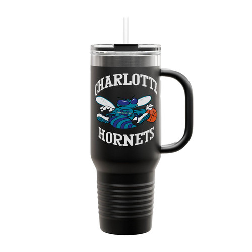 Charlotte Hornets Basketball Insulated Travel Mug