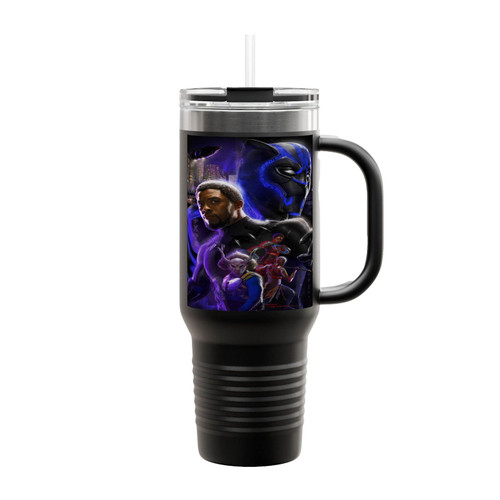 Check Out The Black Panther Insulated Travel Mug