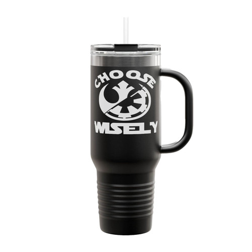 Choose Wisely Insulated Travel Mug