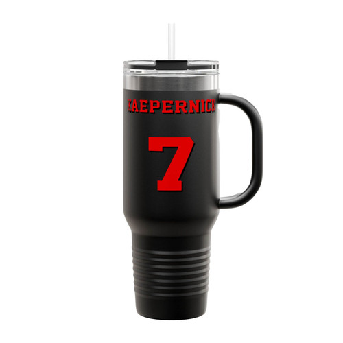 Colin Kaepernick 7 Baseball Insulated Travel Mug