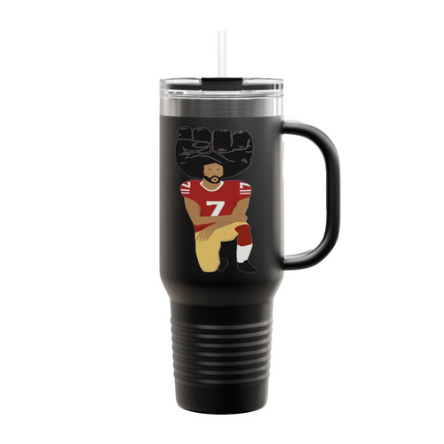 Colin Kaepernick Kneeling Resist Insulated Travel Mug