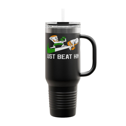 Conor Mc Gregor Just Beat Him Insulated Travel Mug