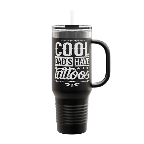 Cool Dad Have Tattoos Insulated Travel Mug