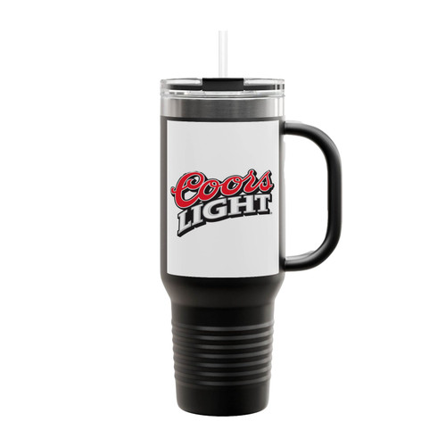 Coors Light Beer Insulated Travel Mug