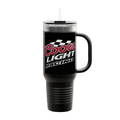 Coors Light Racing Logo Vector Insulated Travel Mug