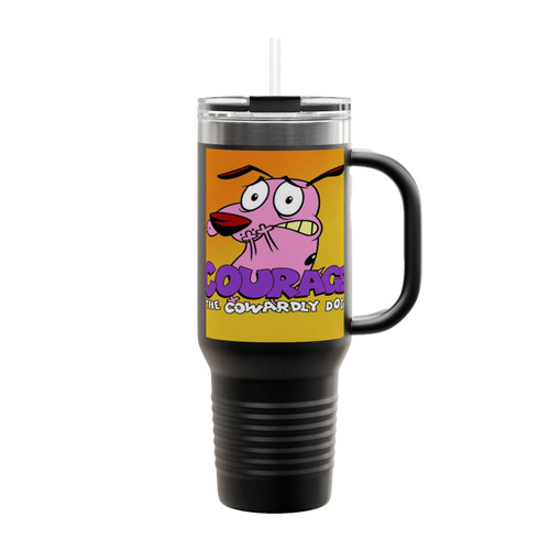 Courage The Cowardly Dog Season Two Insulated Travel Mug