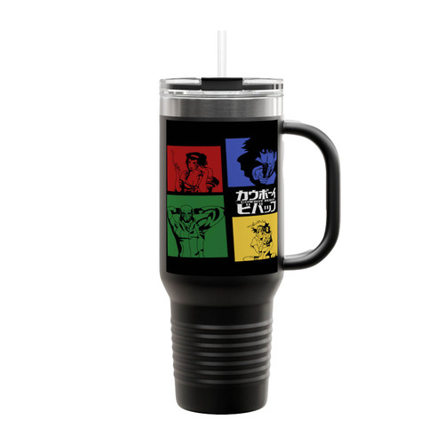 Cowboy Bebop Characters Insulated Travel Mug