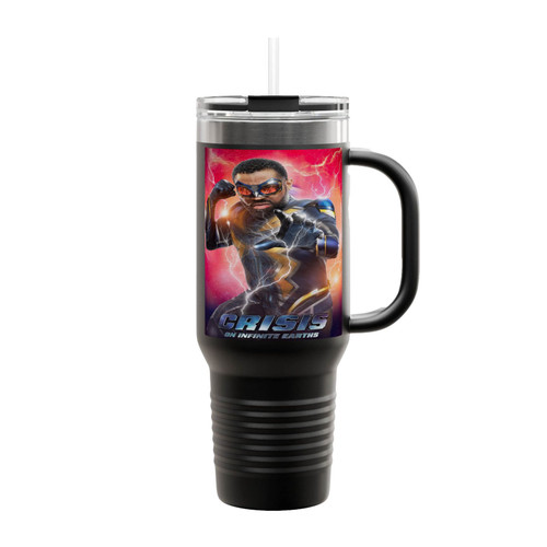 Crisis On Infinite Earths Black Lightning Insulated Travel Mug
