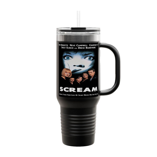 Da Bang Scream Movie Poster Horror Insulated Travel Mug