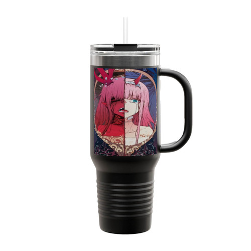 Dar Ling In The Franxx Zero Two Hiro Insulated Travel Mug