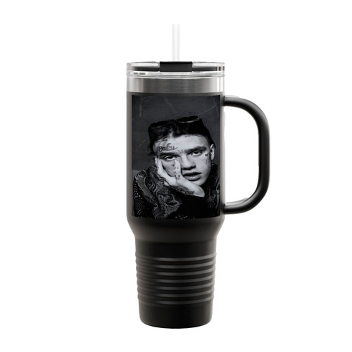 Dark Lil Peep Insulated Travel Mug