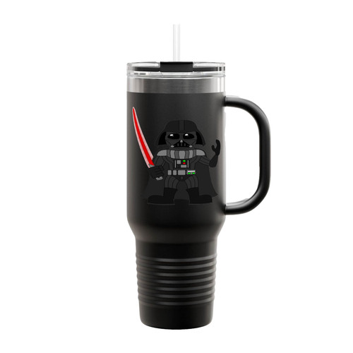 Darth Vader Clipart Lego Cartoon Drawing Insulated Travel Mug