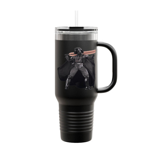 Darth Vader Halloween Mask Cartoon Insulated Travel Mug