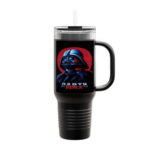 Darth Vader Red Insulated Travel Mug