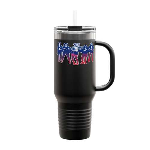 Dc Comics Birds Of Prey Squad Insulated Travel Mug