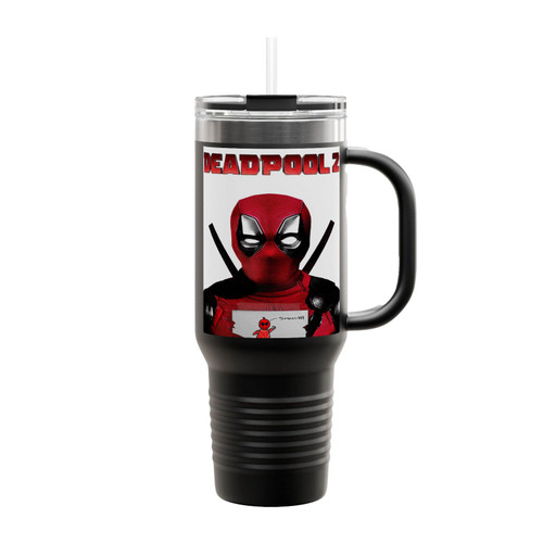Deadpool 2 Superhero Movie Insulated Travel Mug