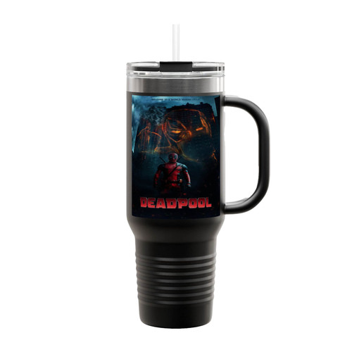 Deadpool Welcome To A World Where I Rule Insulated Travel Mug