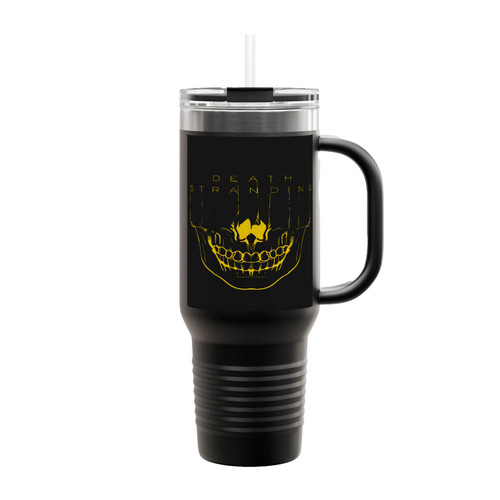 Death Stranding Skull Insulated Travel Mug