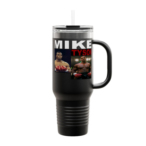 Didier Drogba Mike Tyson Insulated Travel Mug