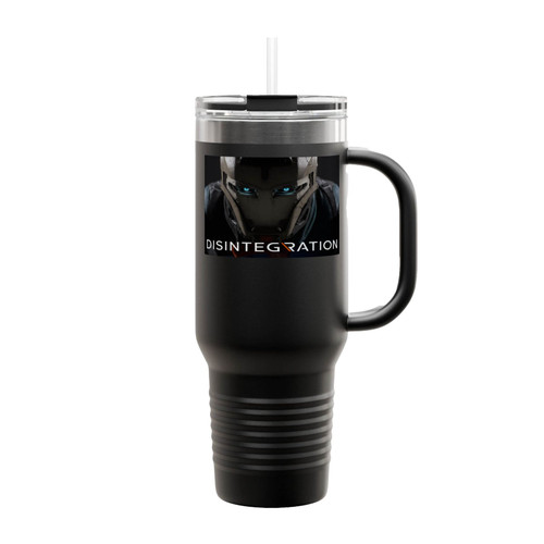 Disintegration Cover Insulated Travel Mug