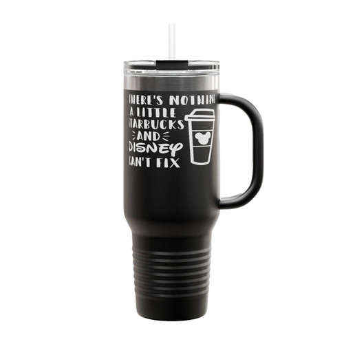 Disney And Starbucks Insulated Travel Mug