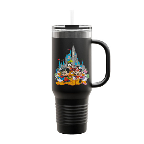 Disney Kingdom Splash Mountain Mickey Mouse Insulated Travel Mug