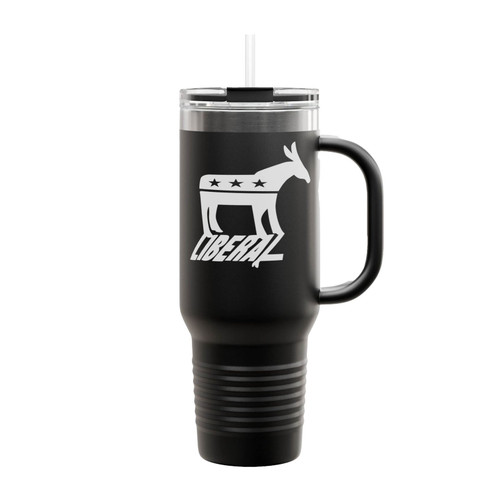 Donkey Liberal Insulated Travel Mug