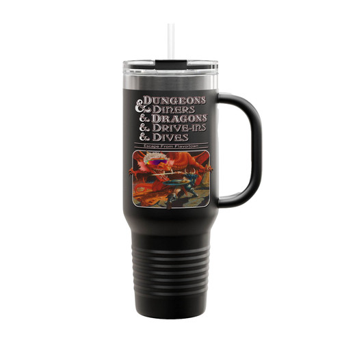 Dungeons Diners Dragons Drive Ins Dives Insulated Travel Mug