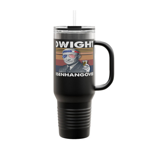 Dwight Eisenhangover Insulated Travel Mug