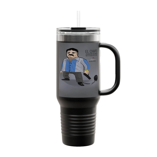El Chapo Joaquin Guzman Insulated Travel Mug