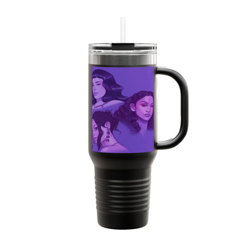 Euphoria Art Insulated Travel Mug