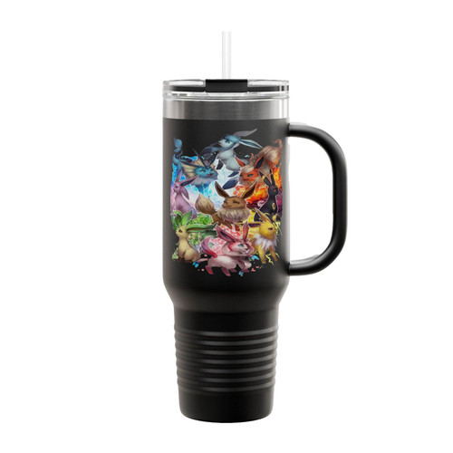 Evolution Eeve Pokemon Insulated Travel Mug