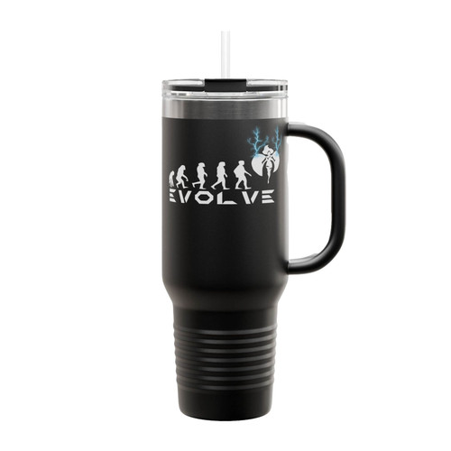 Evolution Of X Man Insulated Travel Mug