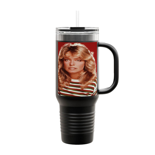 Farrah Fawcett Charlie's Angels Insulated Travel Mug