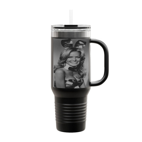 Farrah Fawcett Playboy Insulated Travel Mug