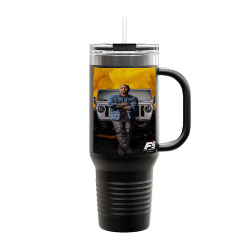 Fast And Furious 9 Roman Pearce Insulated Travel Mug